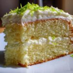 Key Lime Cake with Cream Cheese Frosting