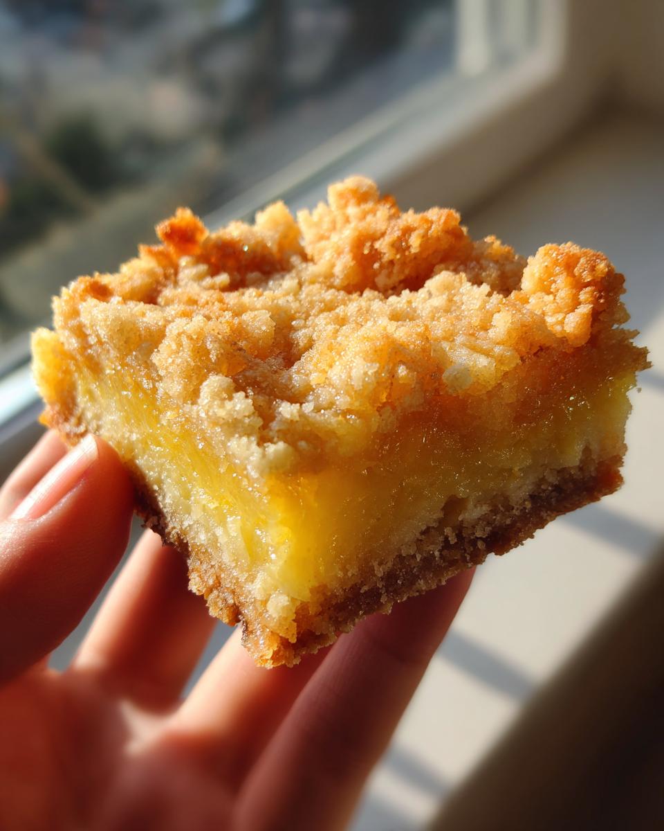 Lemon Crumb Bars - detail 2