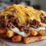 Loaded Cheese Beef Fries