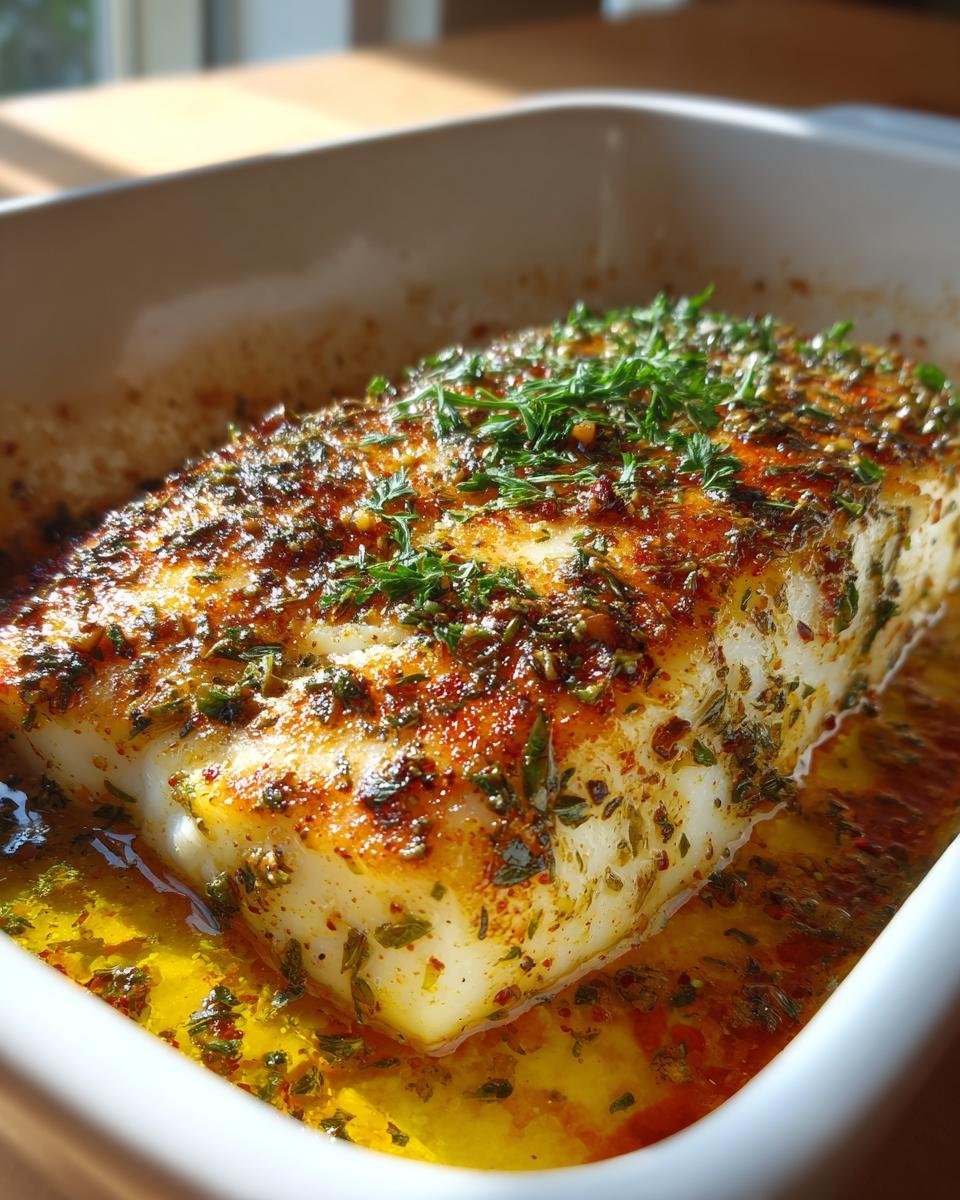 Mediterranean Herb Baked Fish - detail 3