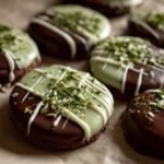 Mint Chocolate Medallions