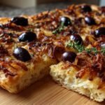 Niçoise Pissaladière with Caramelized Onions and Black Olives