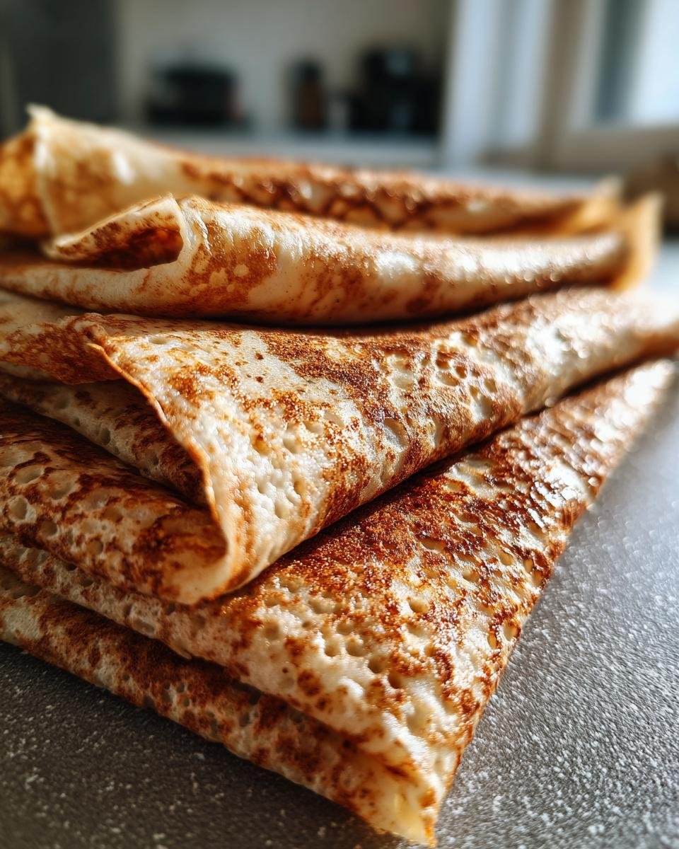 Oatmeal Banana Crepes - detail 2