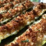 Oven Baked Zucchini and Cheese