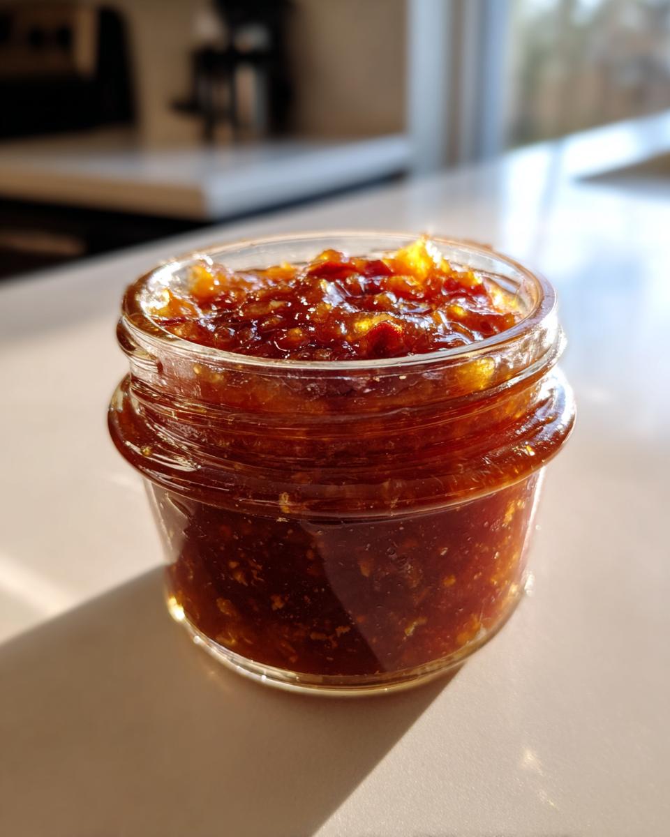 Peach Bacon Jam - detail 1