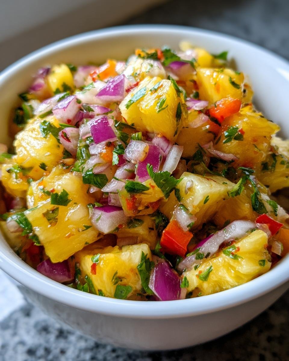 Pineapple Mango Salsa - detail 1