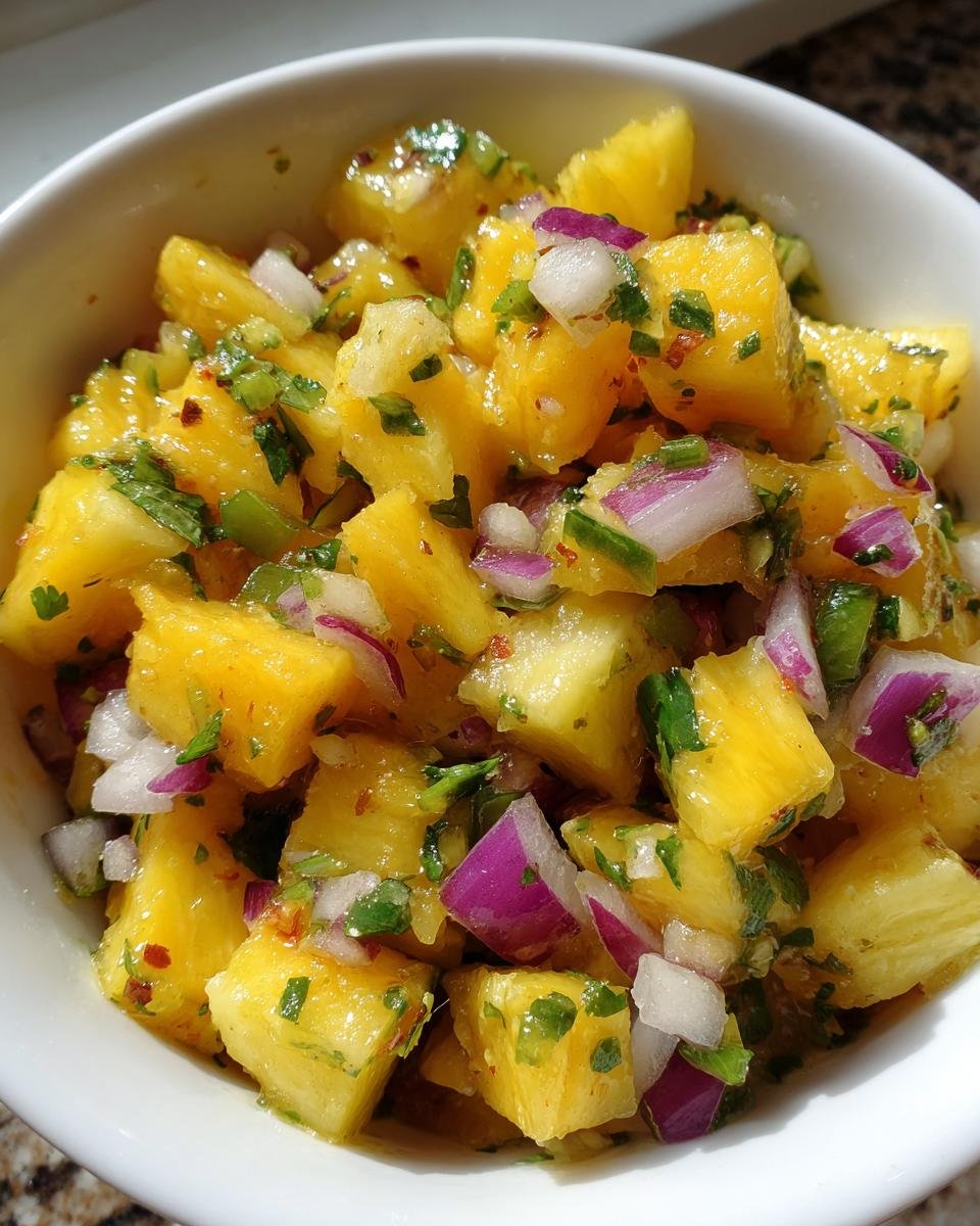 Pineapple Mango Salsa - detail 1