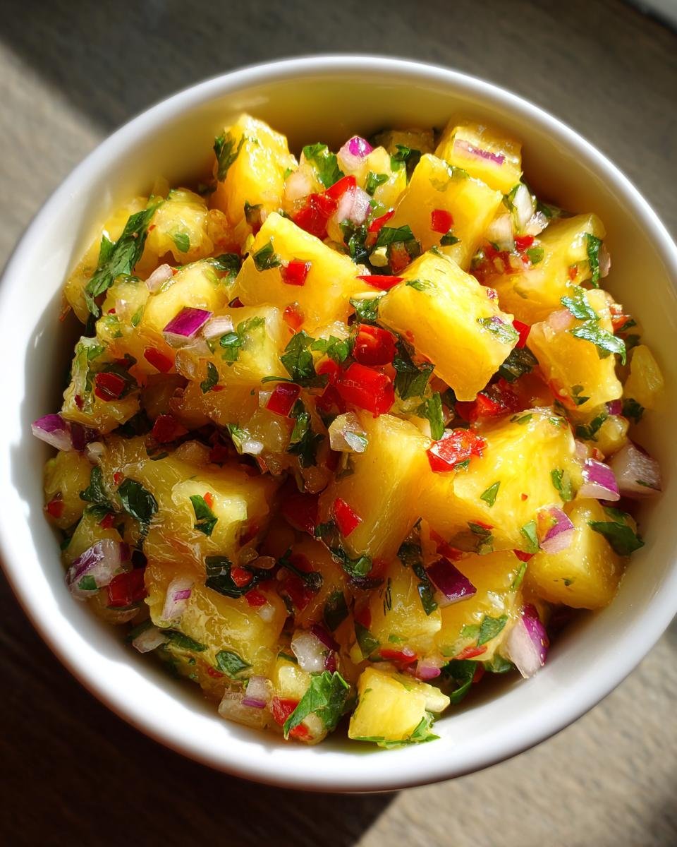 Pineapple Mango Salsa - detail 2