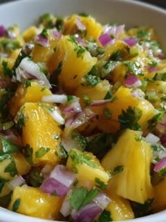 Pineapple Mango Salsa