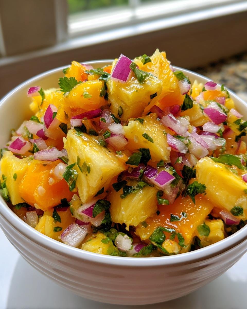 Pineapple Mango Salsa - detail 3