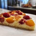 Quick Apricot and Raspberry Clafoutis