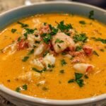 Seafood Bisque with Crab, Shrimp, and Lobster