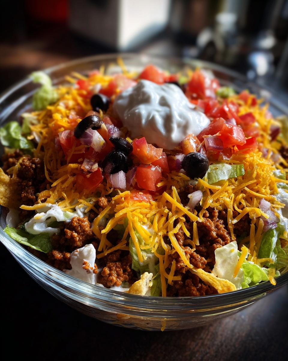 Seven-Layer Taco Salad - detail 1