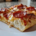 Stuffed Crust Pepperoni Pizza