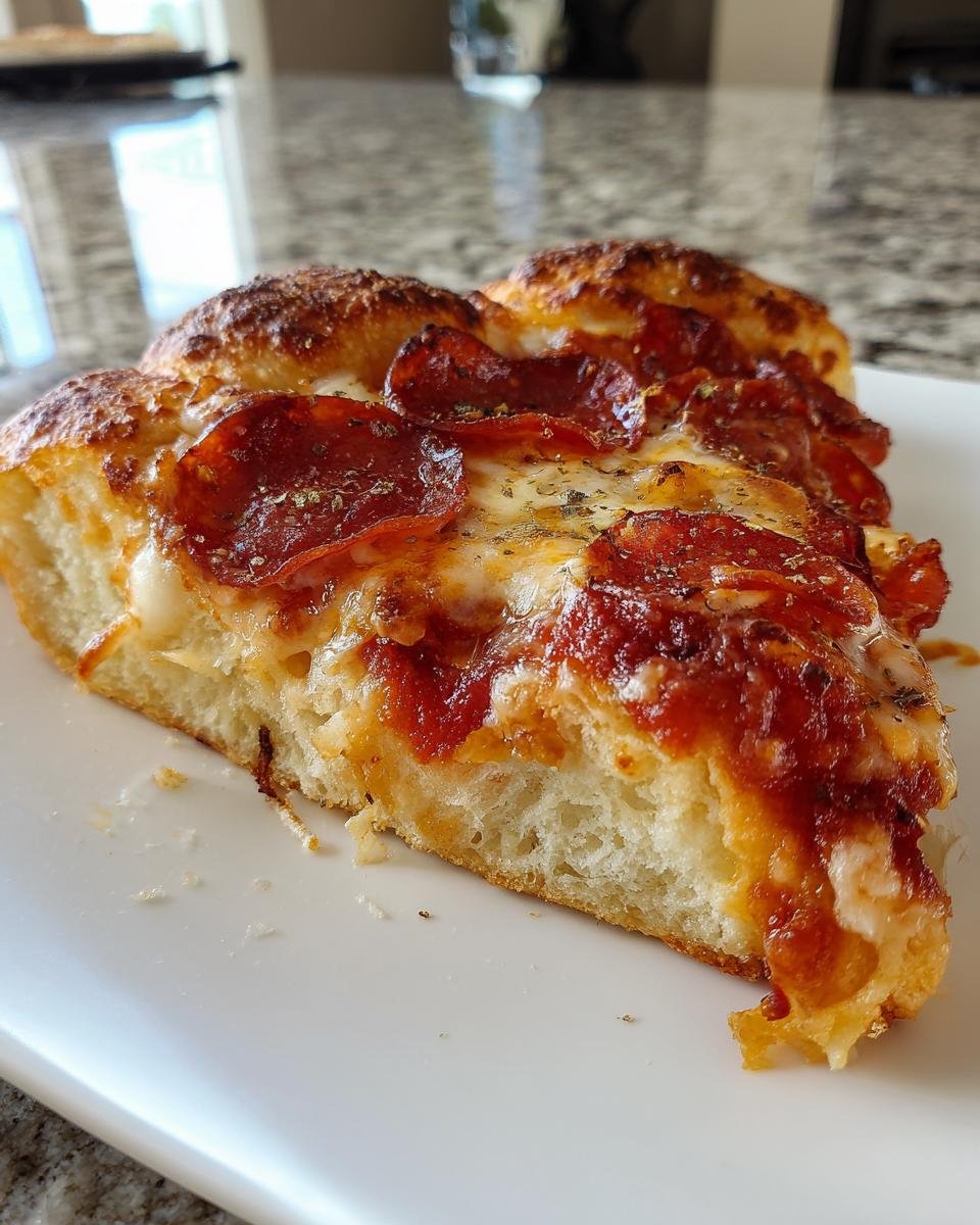 Stuffed Crust Pepperoni Pizza - detail 2