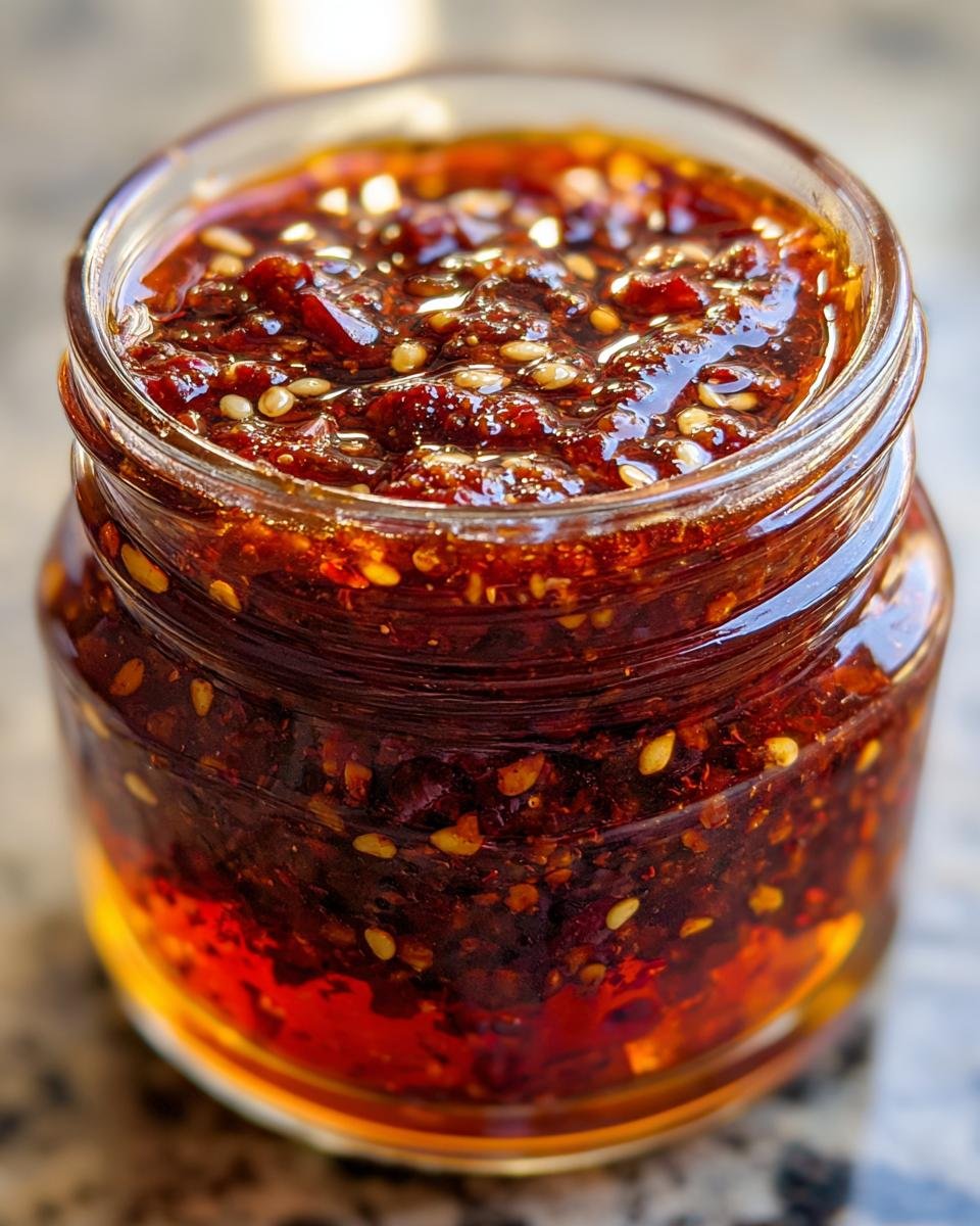 Traditional Homemade Salsa Macha - detail 3