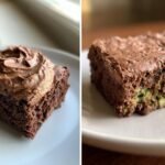 Zucchini Brownies with Optional Frosting