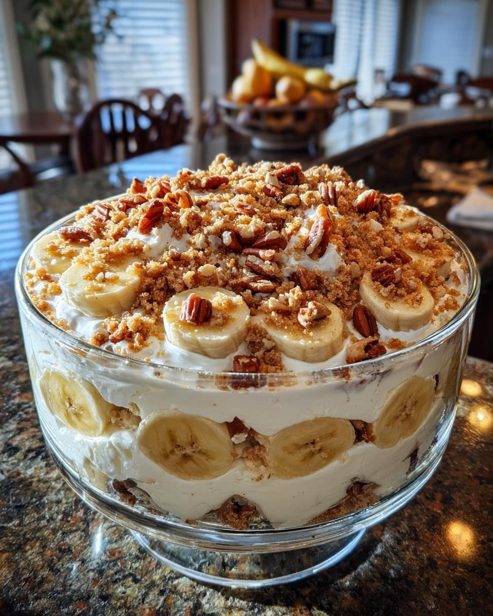 Banana Pudding Cheesecake Salad - detail 2