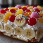 Banana Split Fluff Dessert