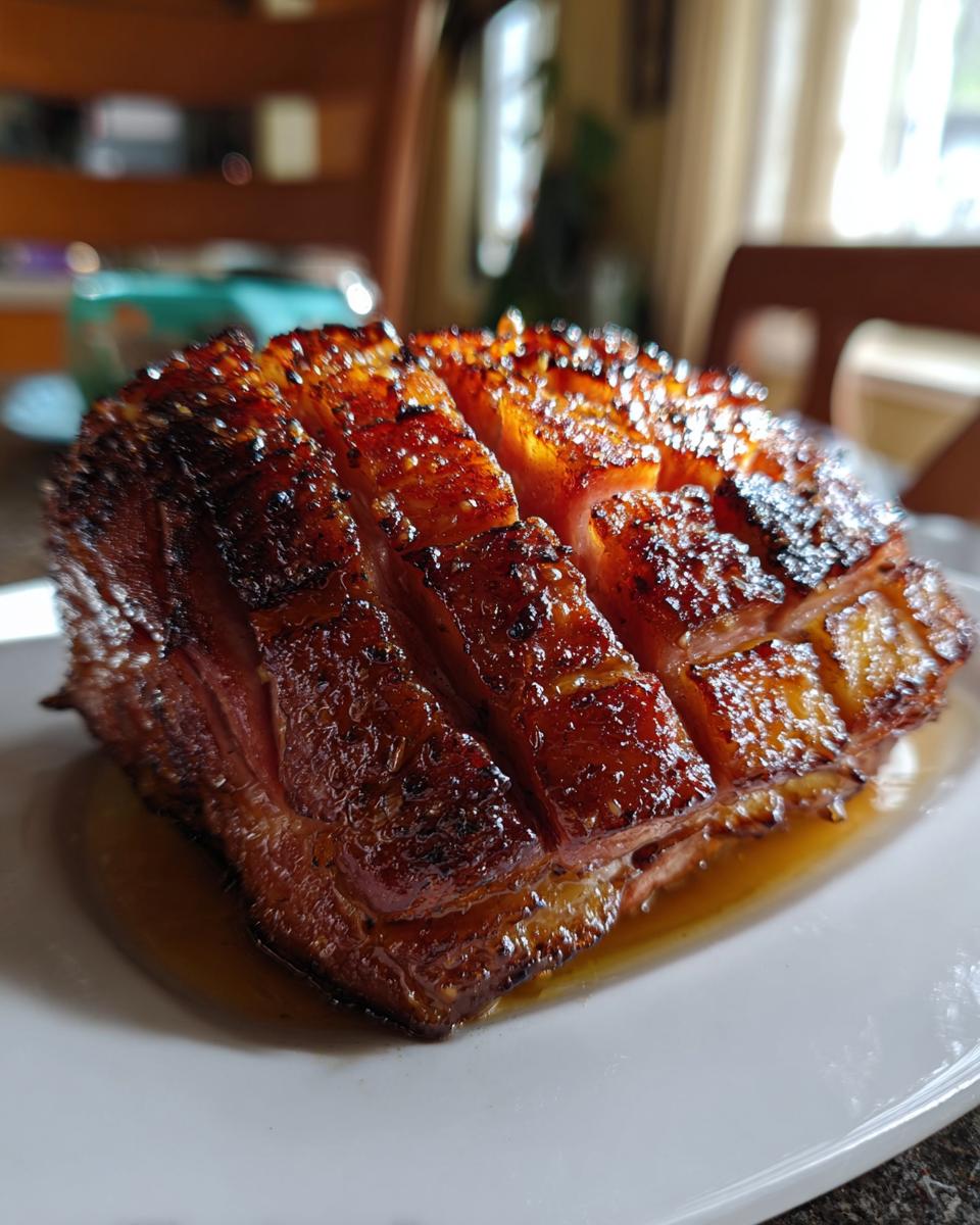 Brown Sugar Pineapple Ham Bake - detail 1