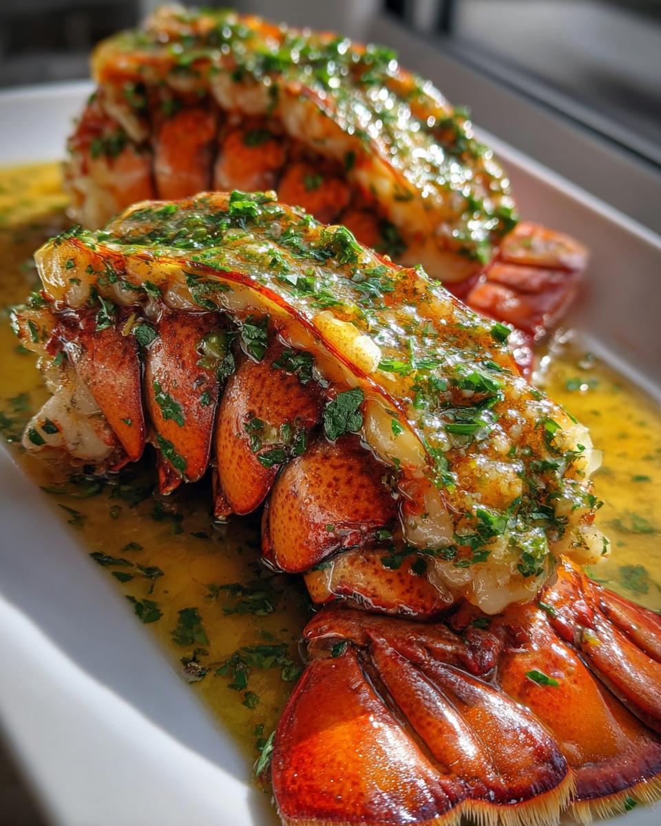 Butter-Poached Lobster Tails - detail 2