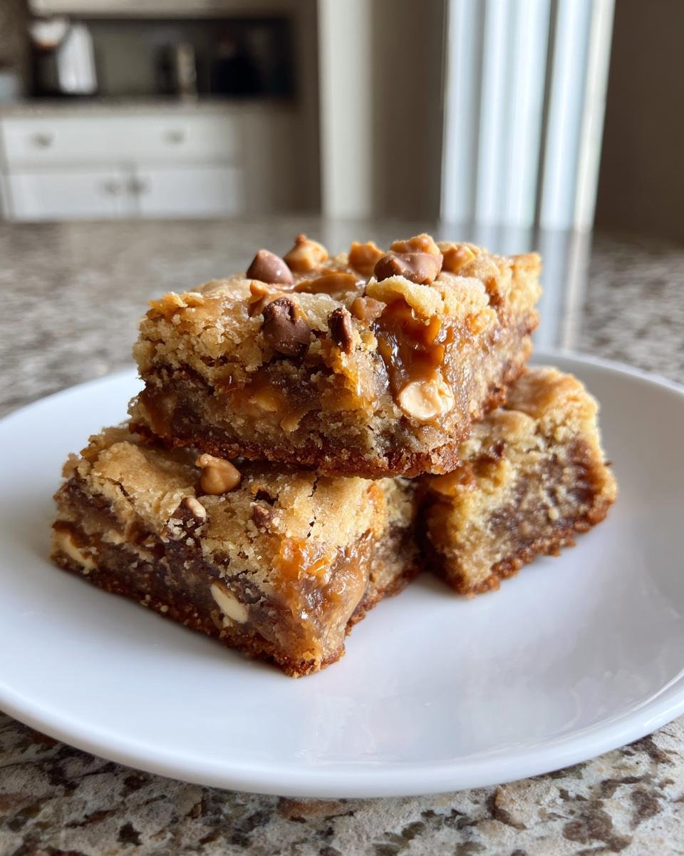 Butterscotch Toffee Cookie Bars - detail 1