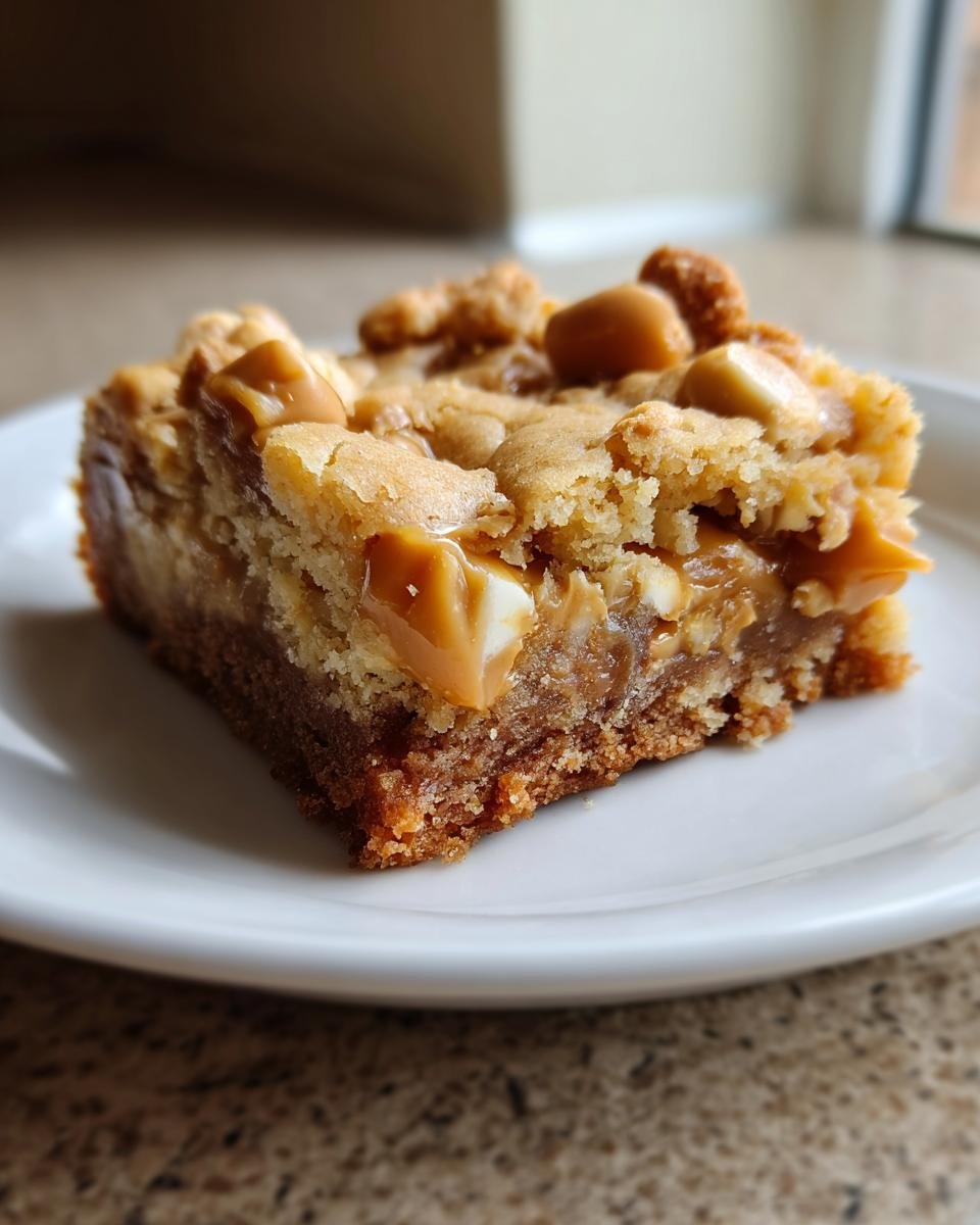 Butterscotch Toffee Cookie Bars - detail 2