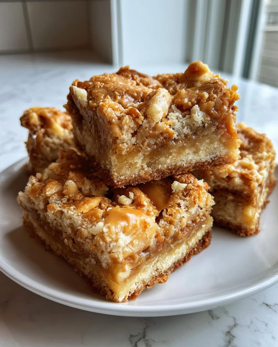 Butterscotch Toffee Cookie Bars - detail 4