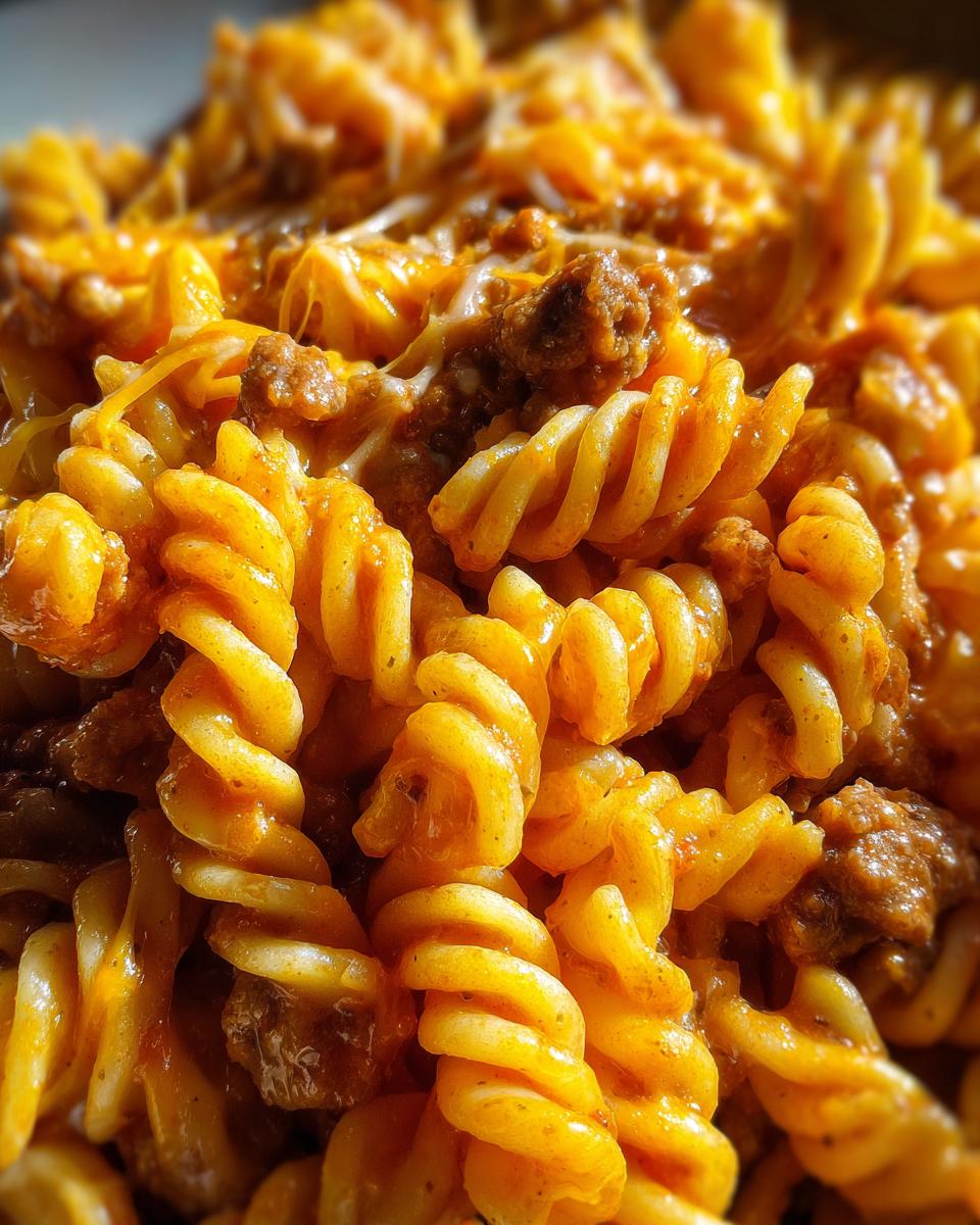 Cheesy Velveeta Rotini with Italian Beef Marinara - detail 1