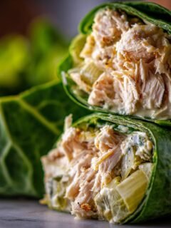 Chicken Caesar Salad Wraps