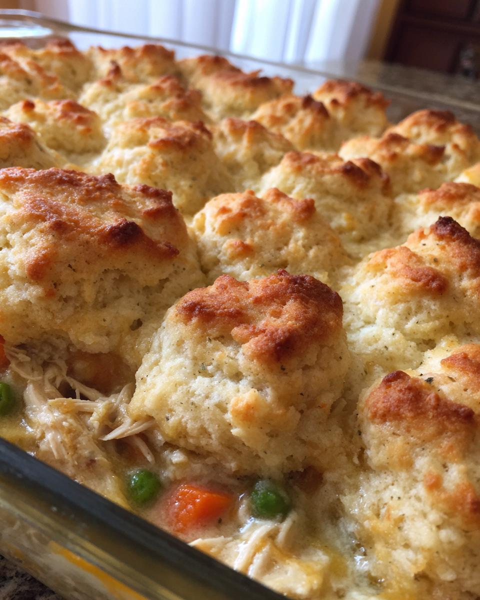 Chicken and Dumpling Casserole - detail 1