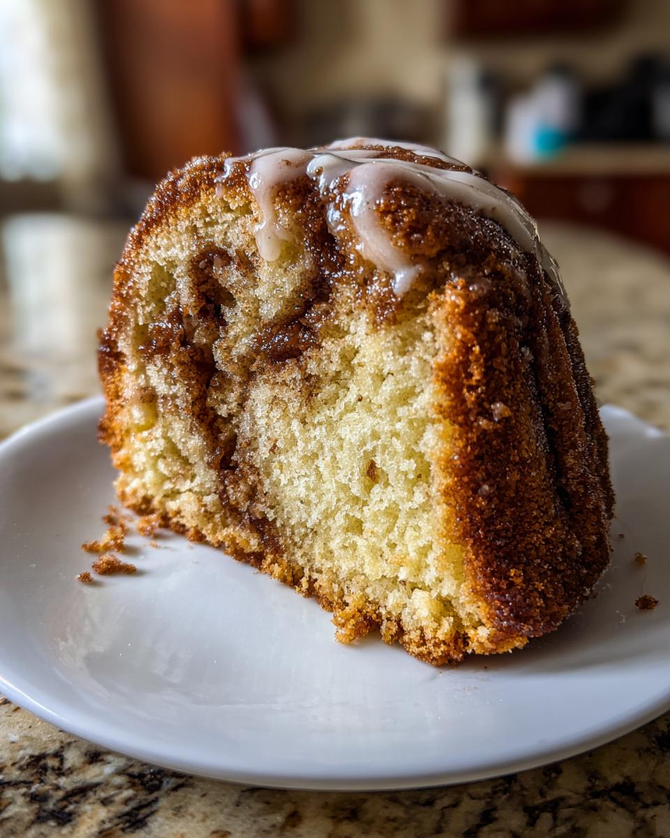 Cinnamon Roll Cake - detail 2