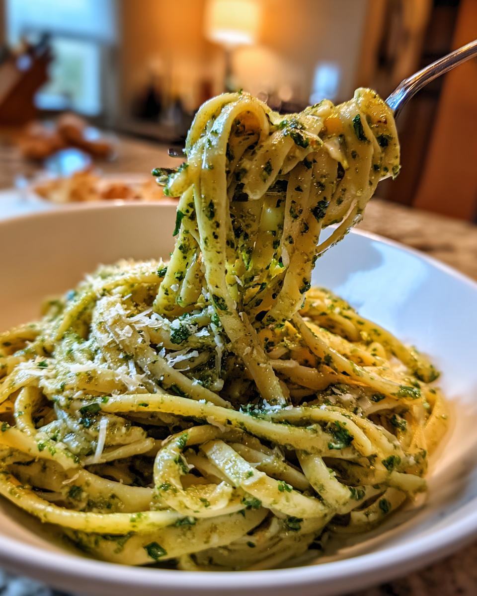 Creamy Pesto Pasta - detail 1