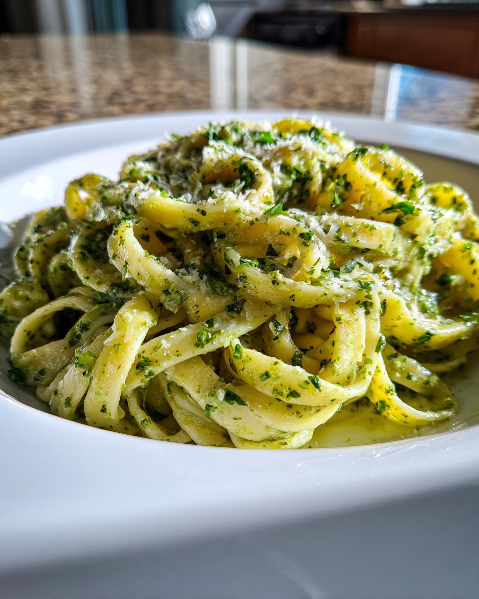 Creamy Pesto Pasta - detail 2