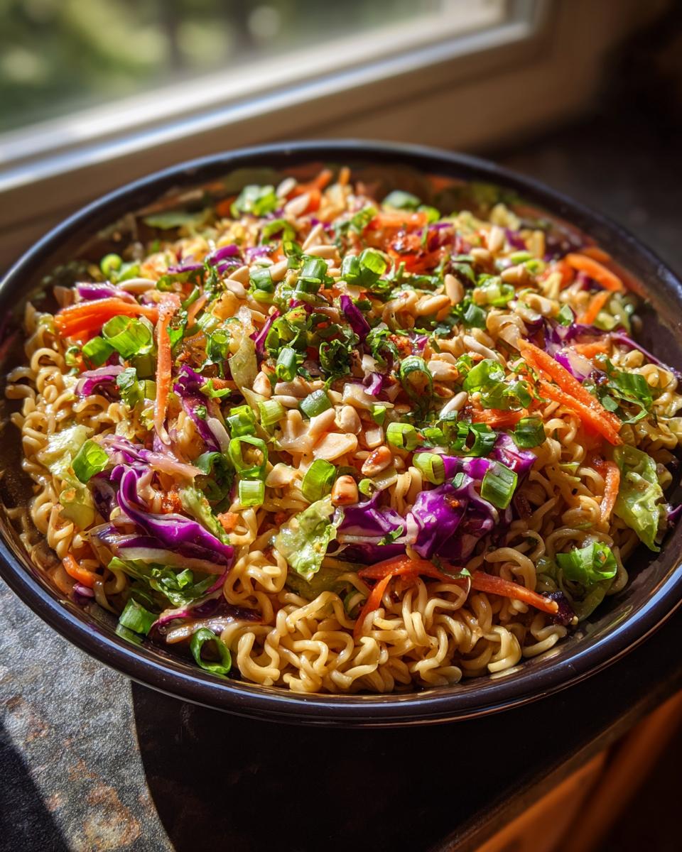 Crunchy Asian Ramen Salad - detail 1