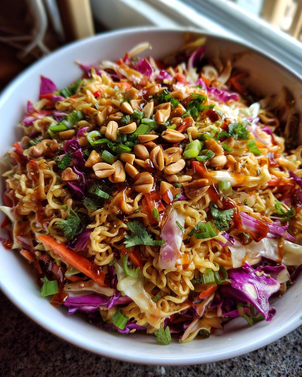 Crunchy Asian Ramen Salad - detail 4