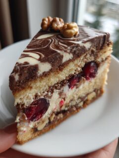 Donauwelle Cake for Christmas