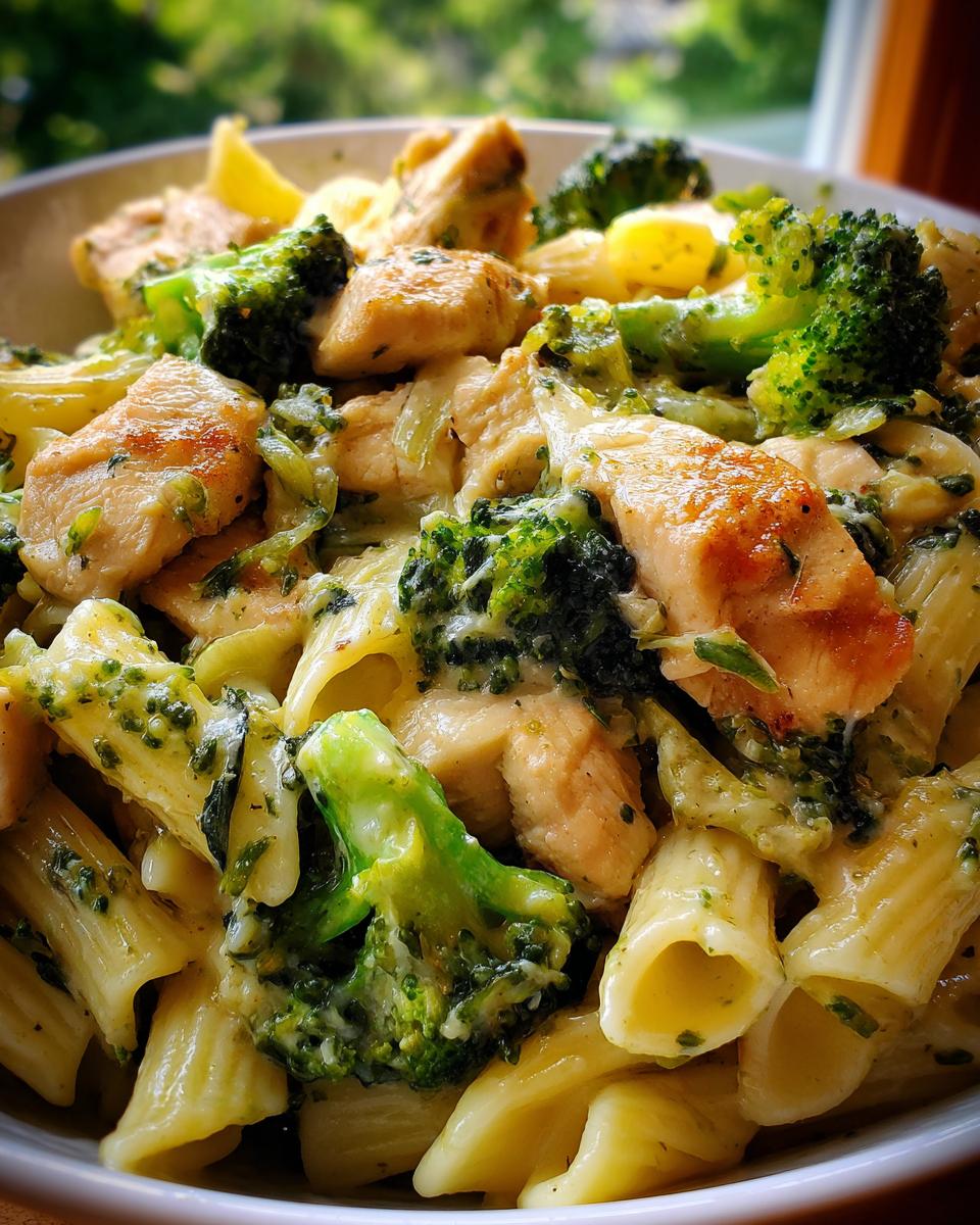 Easy Chicken and Broccoli Pasta - detail 1