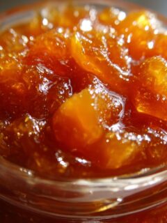 Easy Peach Jam Without Pectin