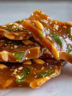 Jalapeno Peanut Brittle for Christmas