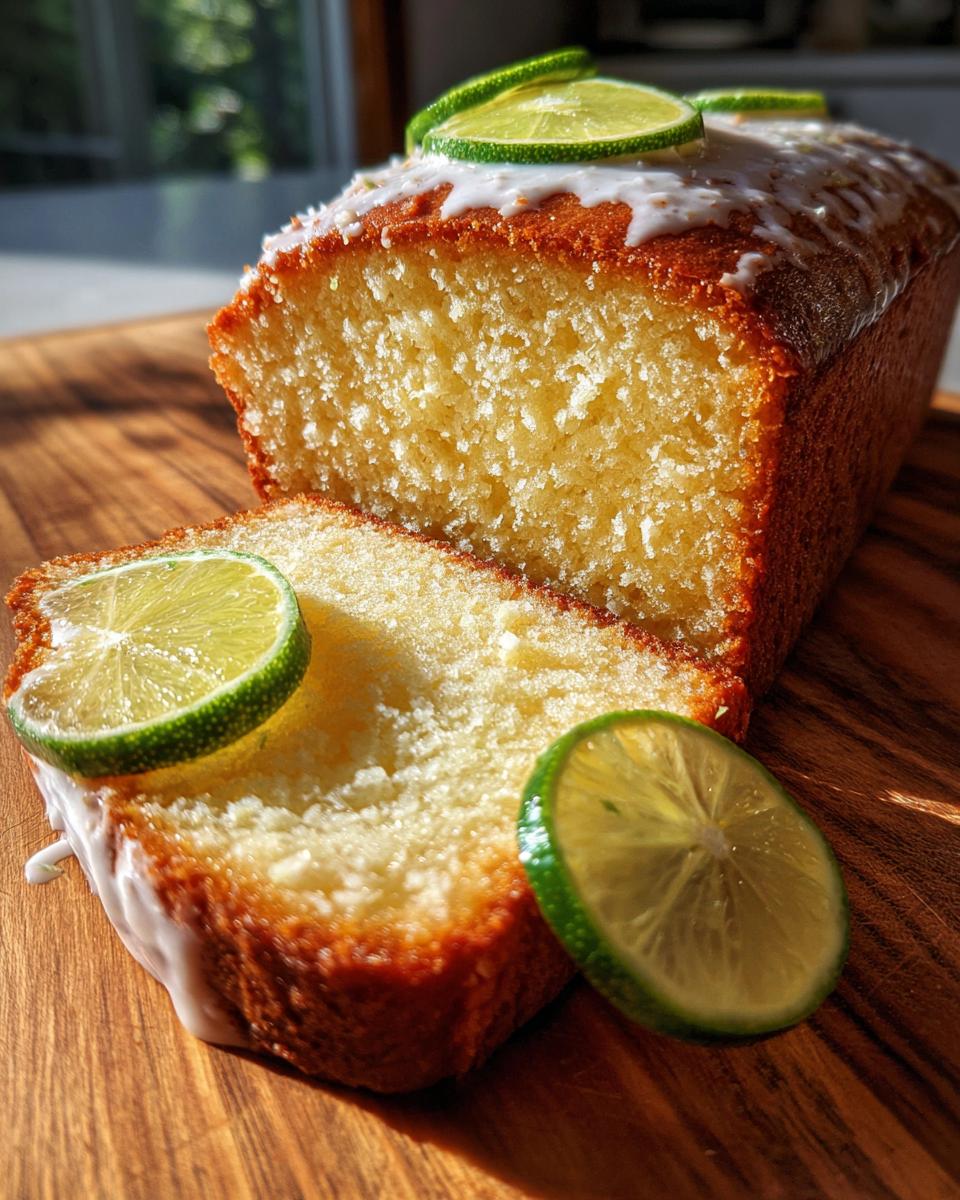 Key Lime Cream Cheese Pound Cake - detail 3