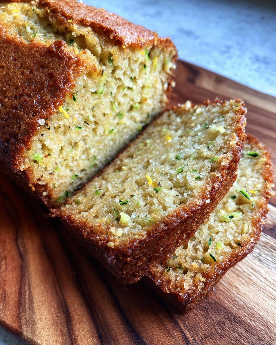 Lemon Zucchini Bread - detail 1