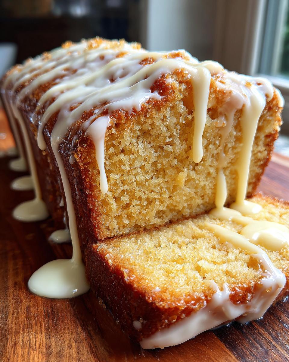 Million Dollar Pound Cake with Cream Cheese Glaze - detail 3