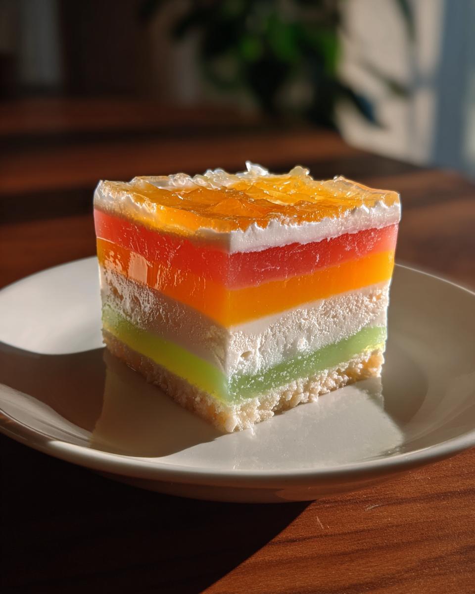 Mosaic Gelatin Dessert - detail 2