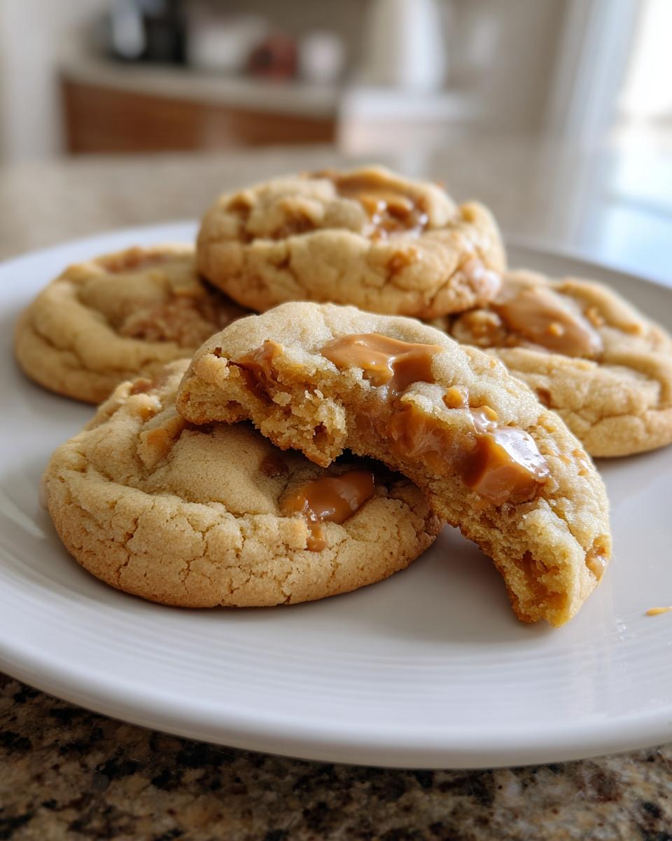 Perfect Chewy Caramel Cookies - detail 1