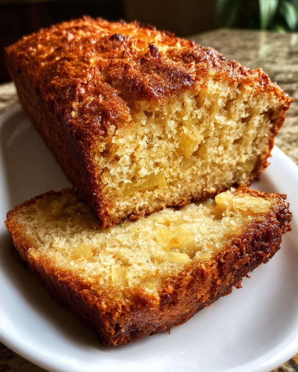 Pineapple Quick Bread - detail 2