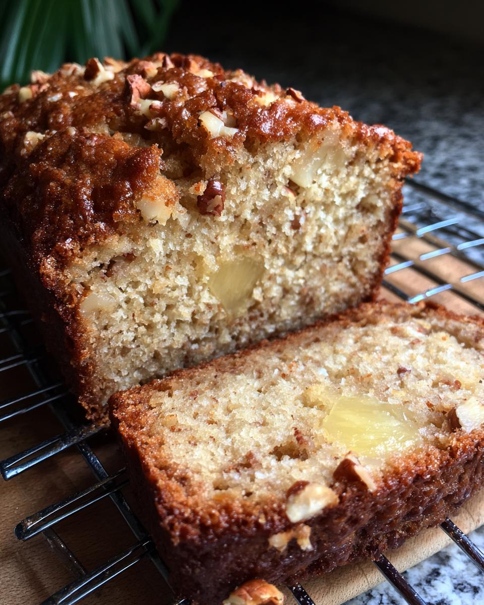 Pineapple Quick Bread - detail 4