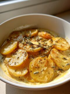 Southern Stewed Potatoes for Thanksgiving