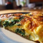 Spinach and Cheese Tortilla