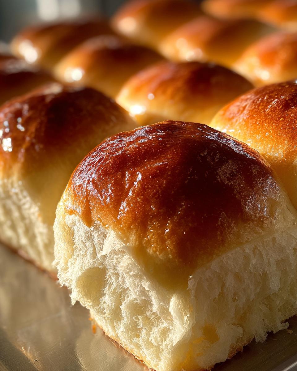 Sweet and Fluffy Dinner Rolls - detail 1